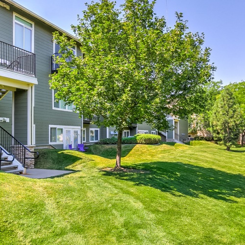 exterior view of The Lodge